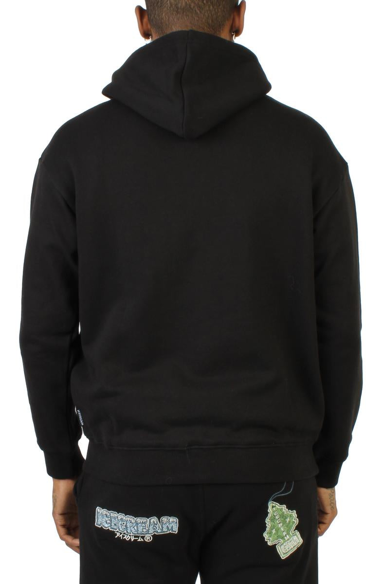 Eye-Catching Sticker Hoodie