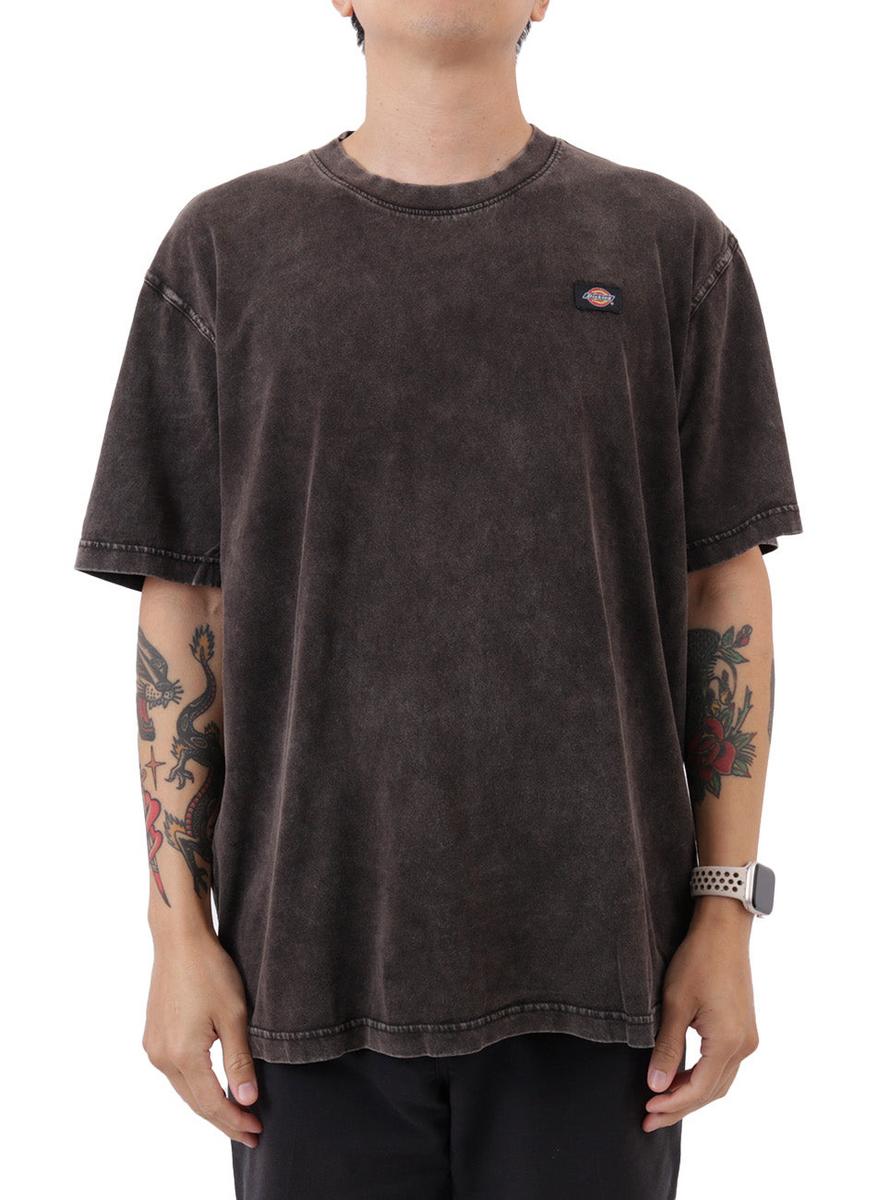 Dickies Newington Black Heritage Wash Casual Tee - A Must-Have!