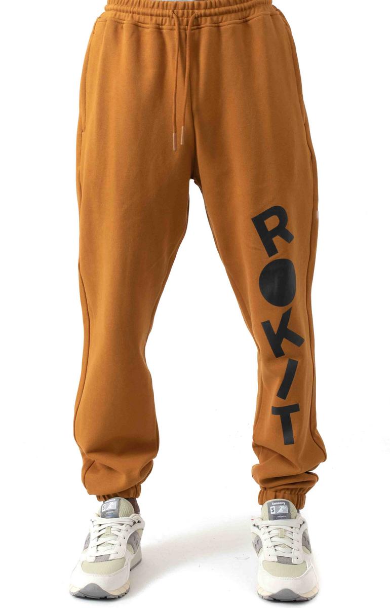 Rokit's Irresistible Brown Classic Core Sweatpants