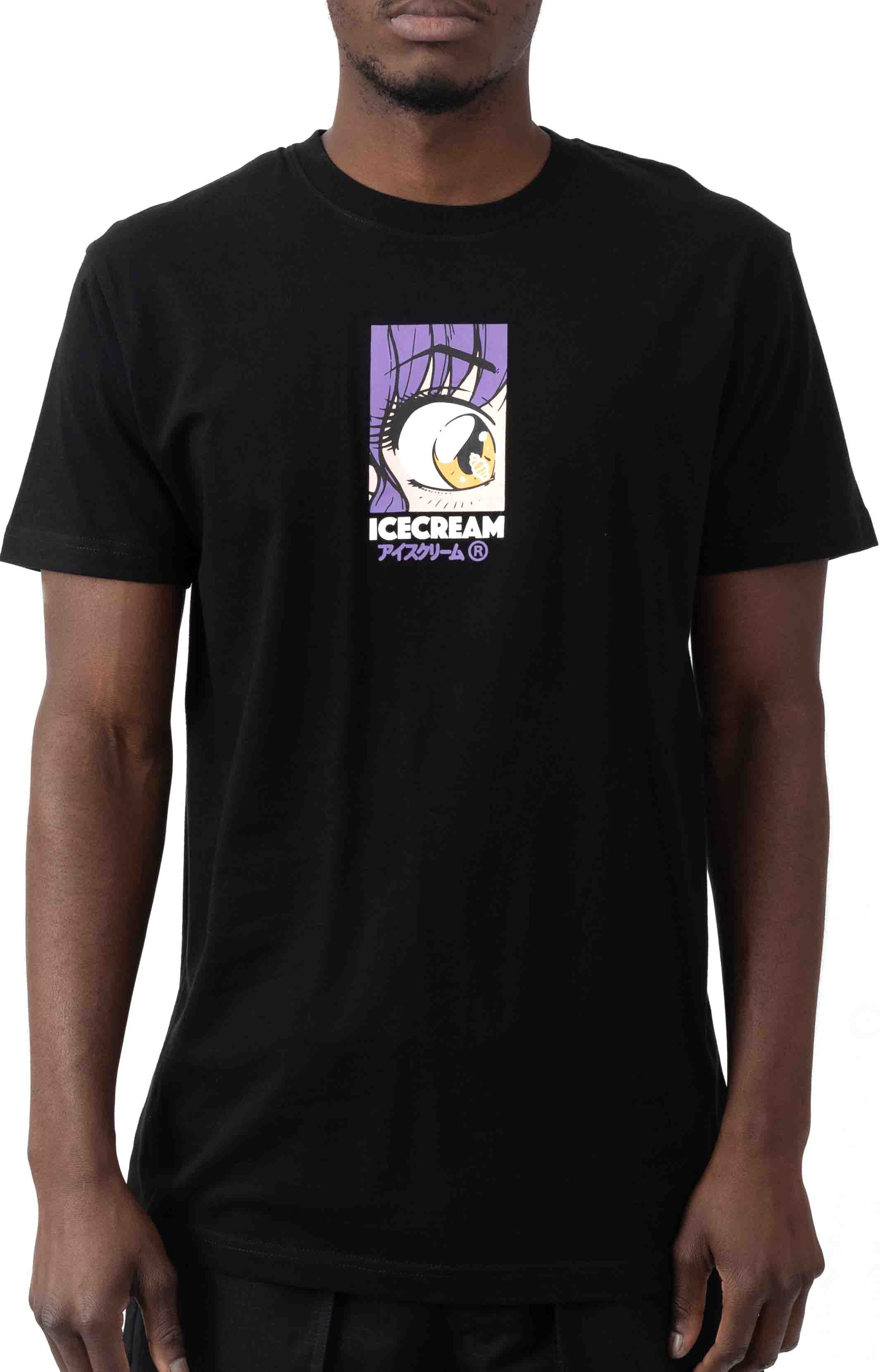 Cool Anime Black T-Shirt