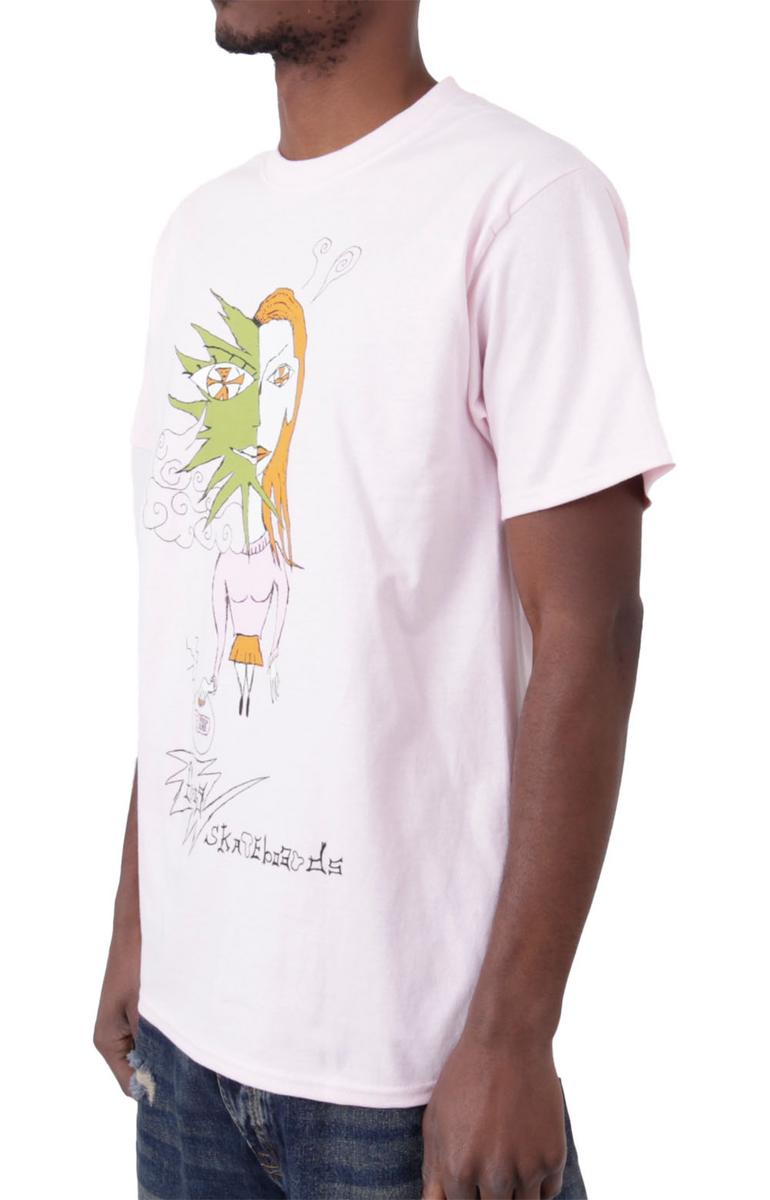 Frog Skateboards Pink Distracted Cotton Tee - A Must-Have!