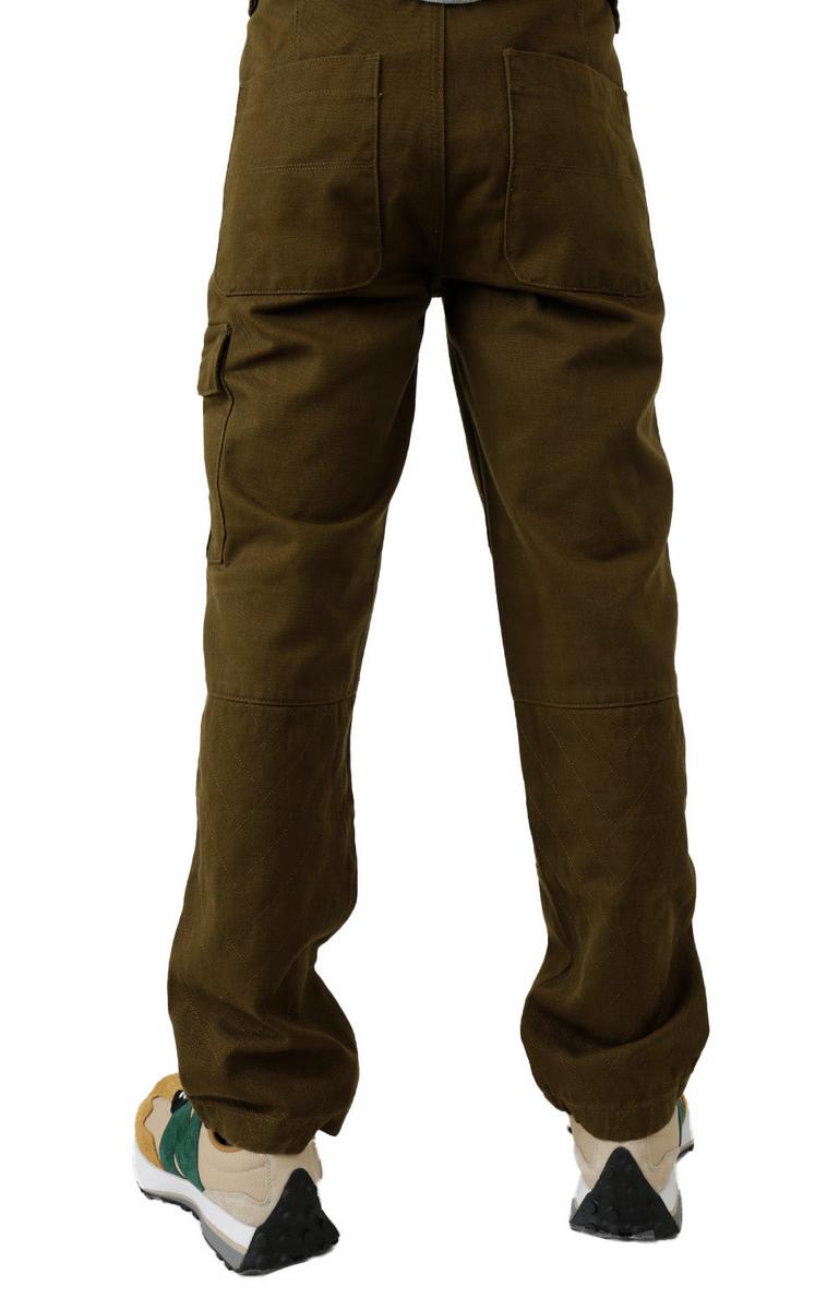 Stunning Olive Quilted Cargo Trousers - A Must-Have!