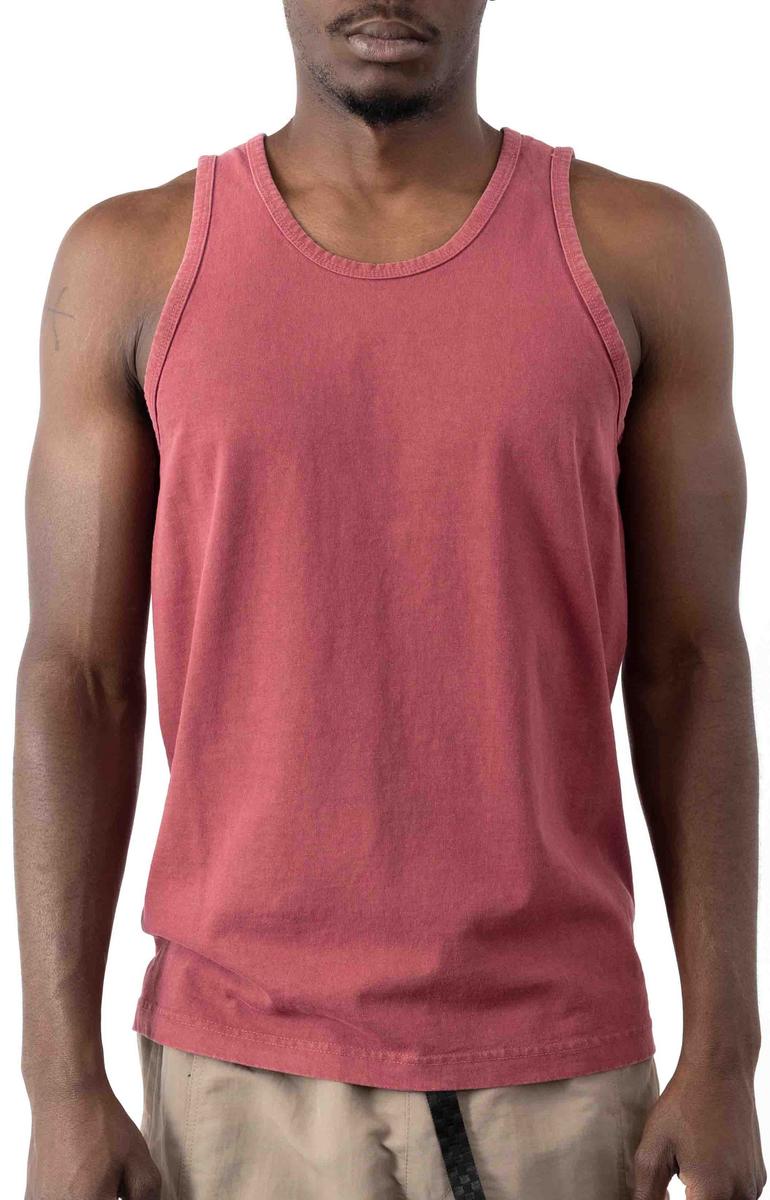 Gorgeous Clay Red Garment-Dyed Tank Top by Shaka Wear