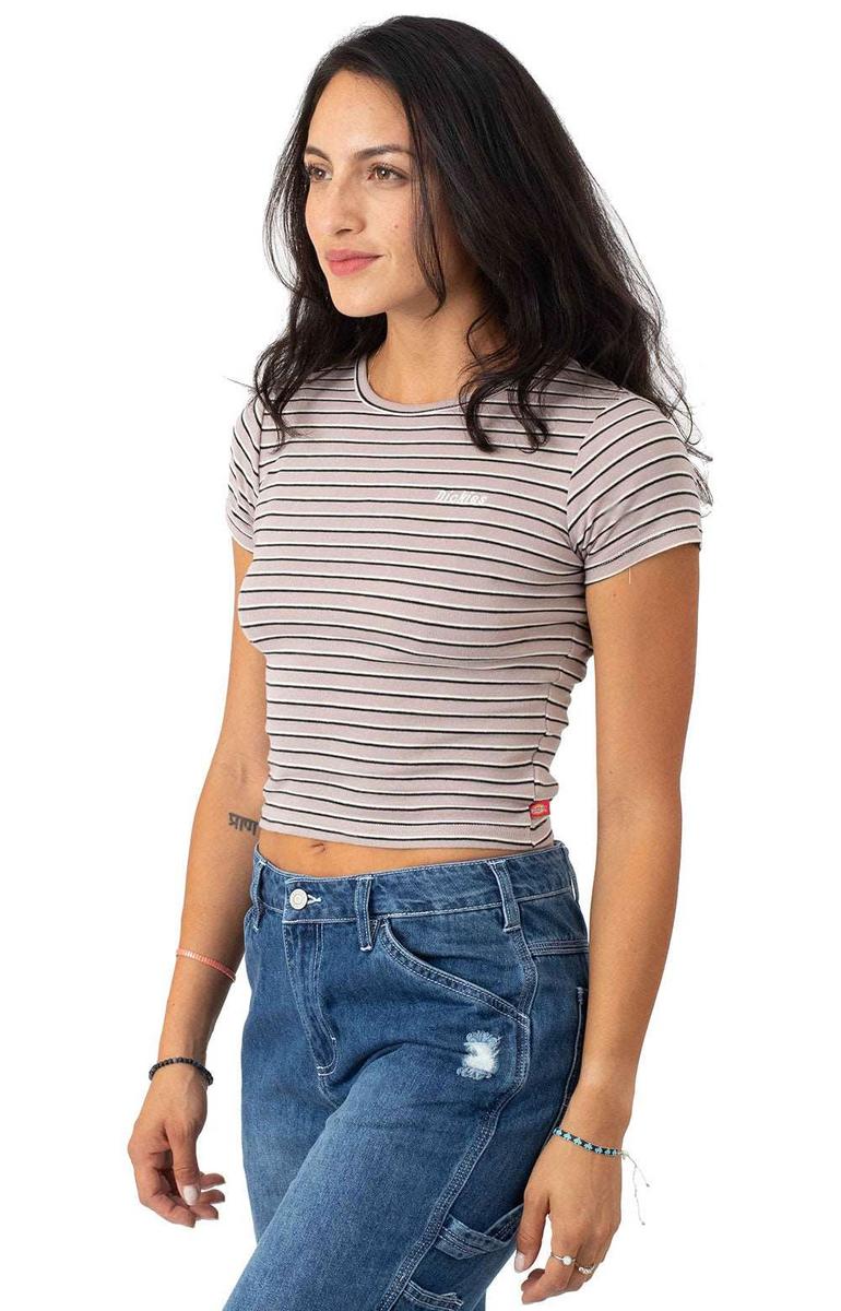 Adorable Bark Stripe Short Sleeve Baby T - Shirt (J3406RTD1226T)