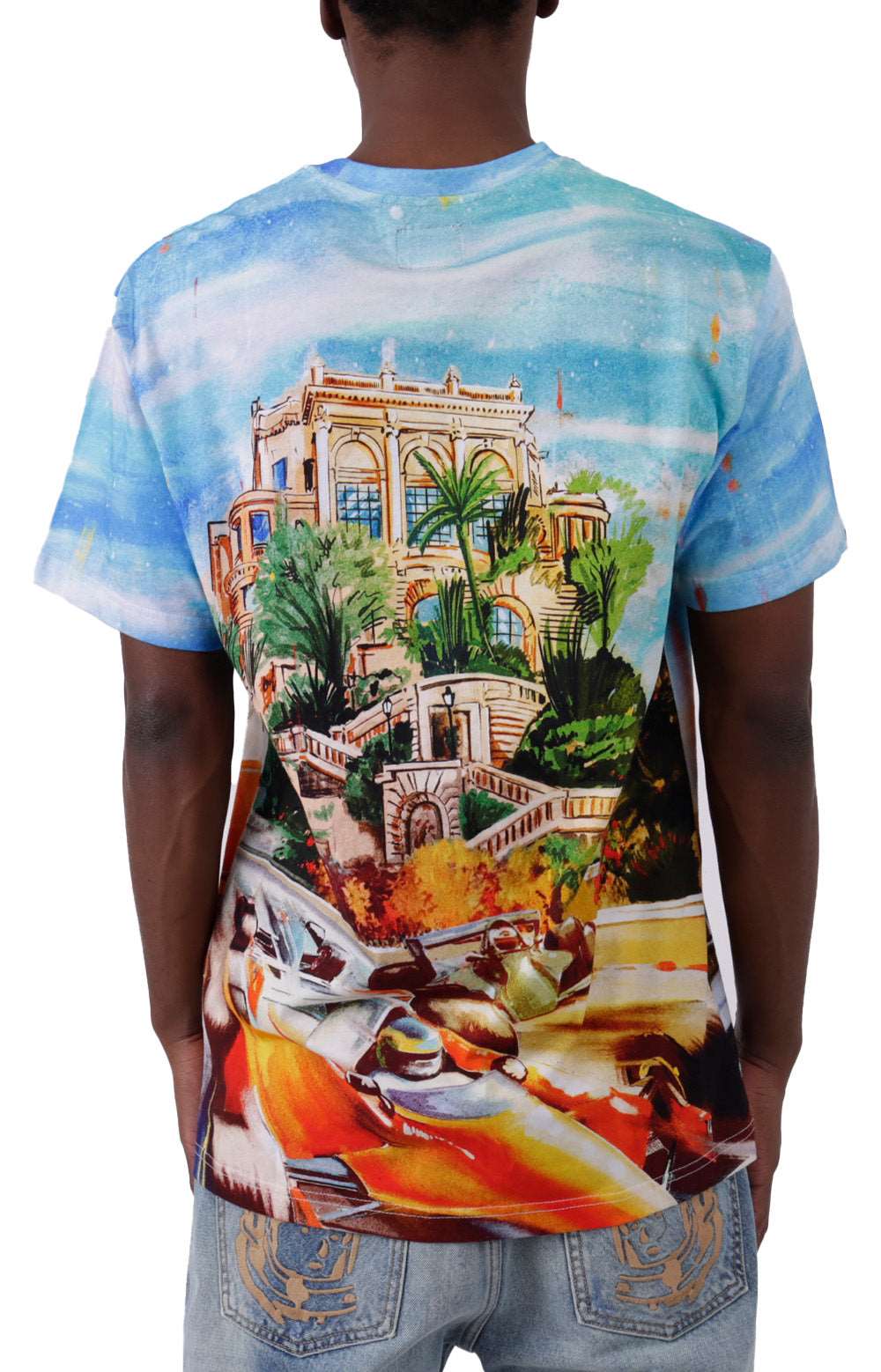 Bleach White BB Mercer Short Sleeve Knit T-Shirt - A Fashion Must-Have!