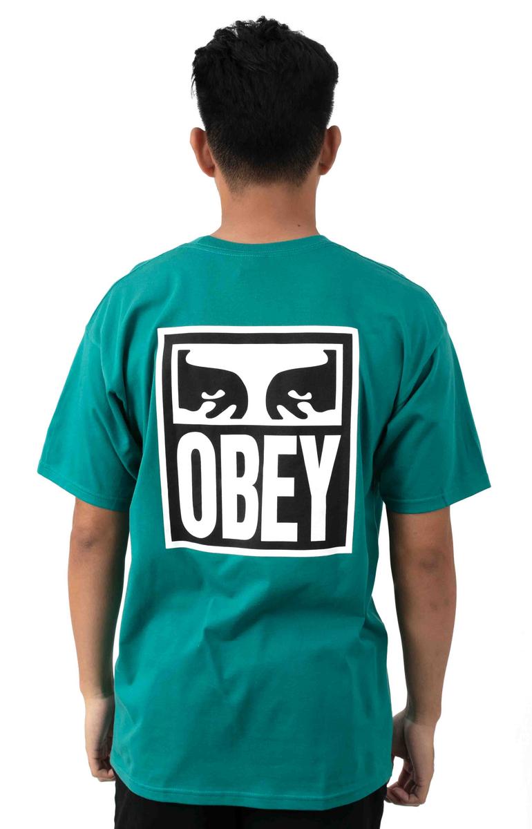 Stunning Obey Eyes Icon 2 Teal T-Shirt - Grab Yours Now!