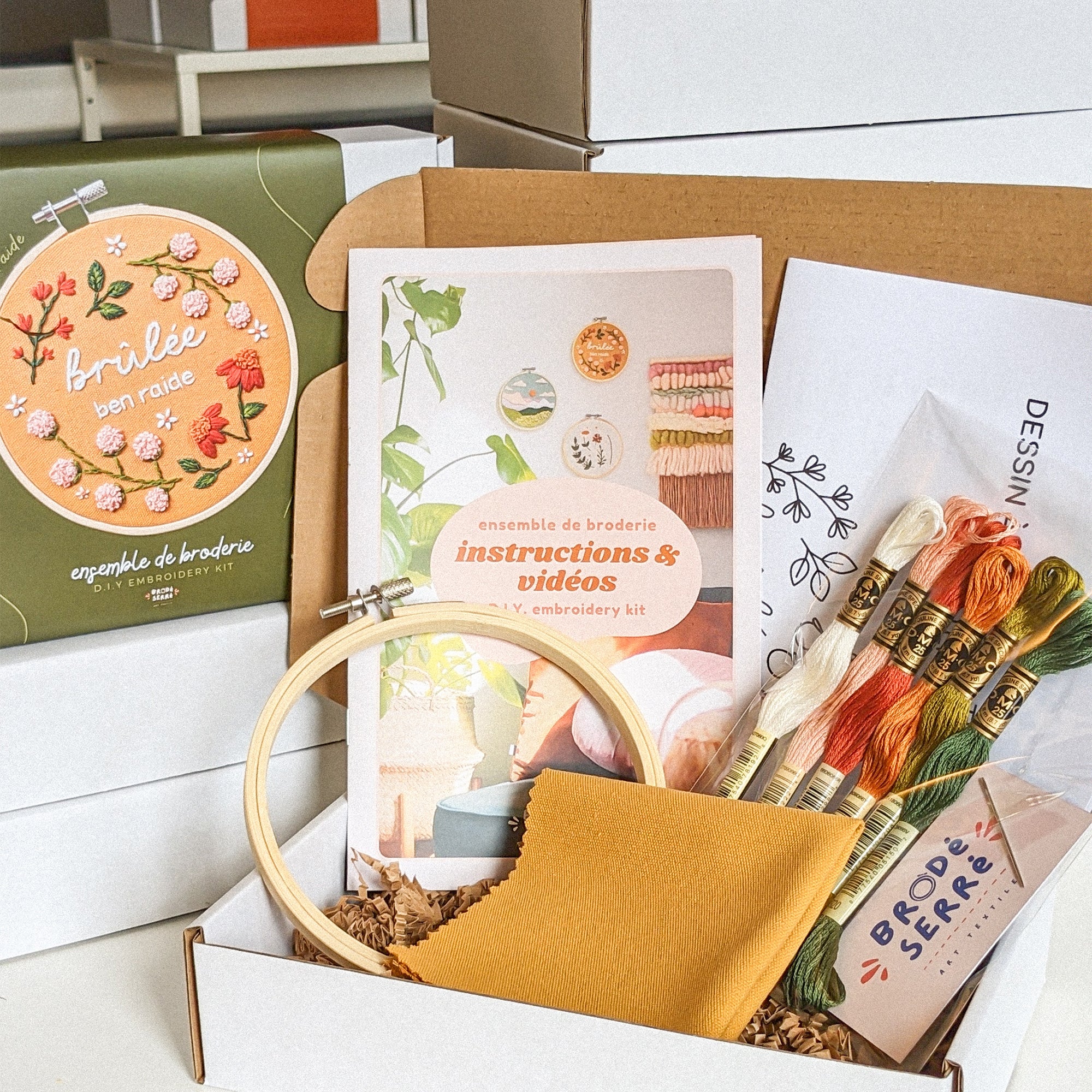 DIY Embroidery Kit - Express Your Emotions