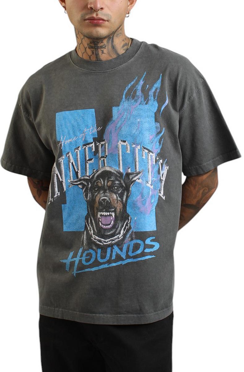 Honor The Gift Inner City Hounds Men's Grey T-Shirt