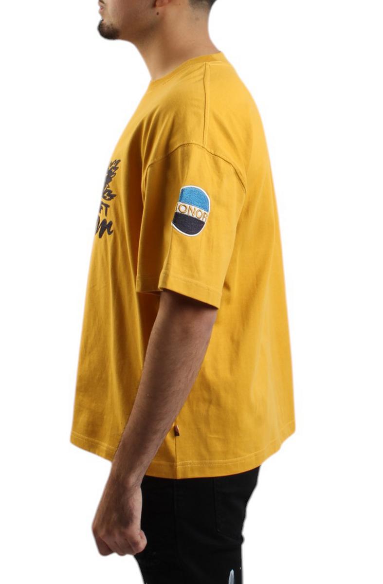 A-Spring Auto Club Men's Yellow T-Shirt
