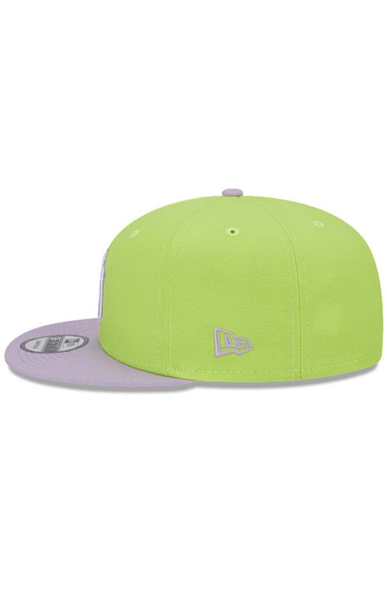 NY Yankees Neon Dream 5950 Fitted Cap - Bright Green & Lavender