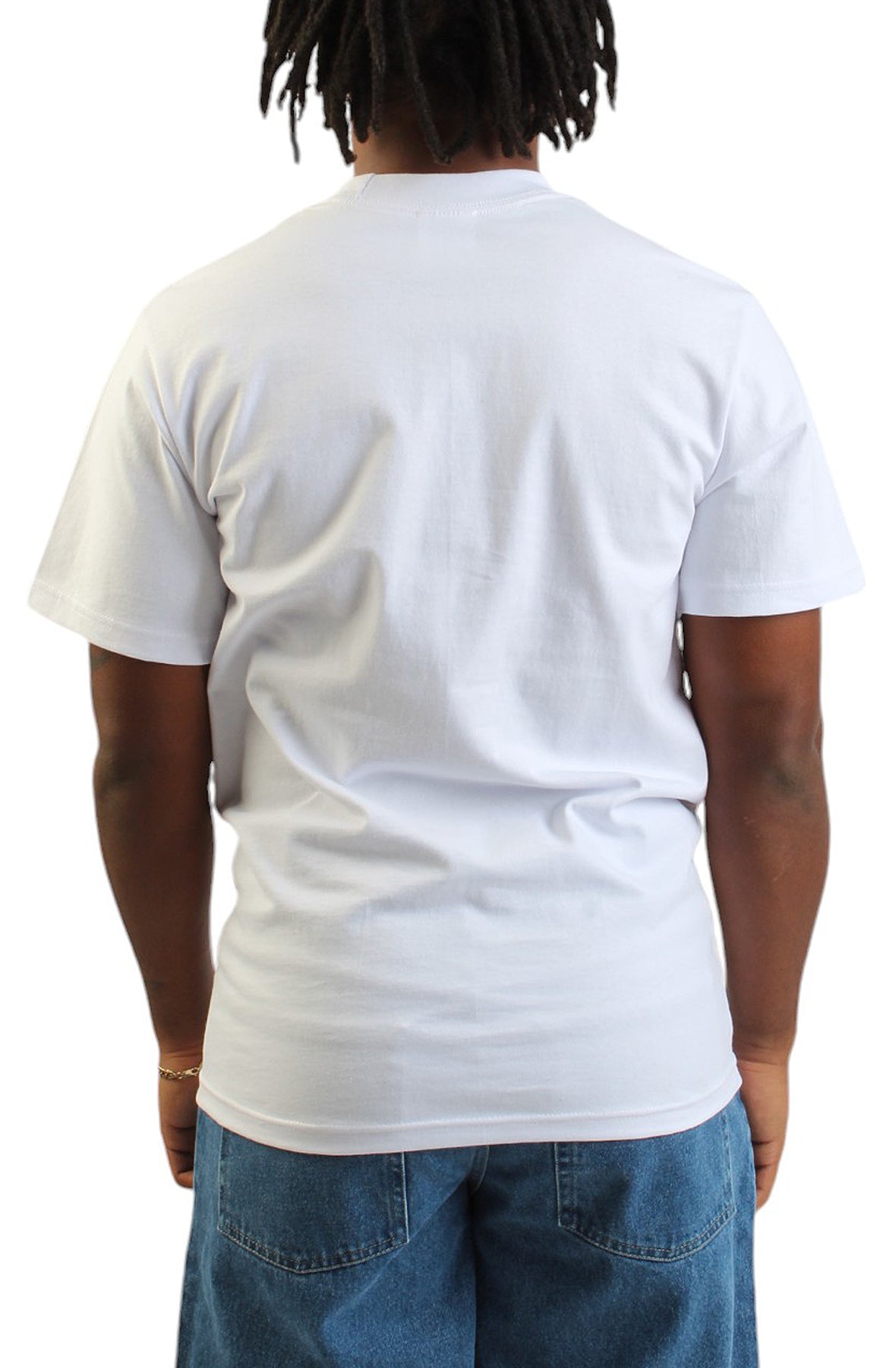 ShakaWear 7.5oz Max Heavyweight S/S White T-Shirt - Elevate Your Street Style | MLTD.com