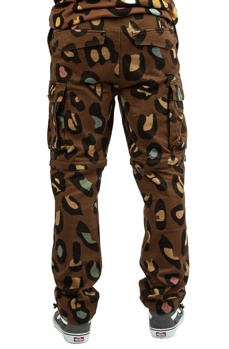 IceCream Endangered Cargo Pant - Bison Cheetah Print