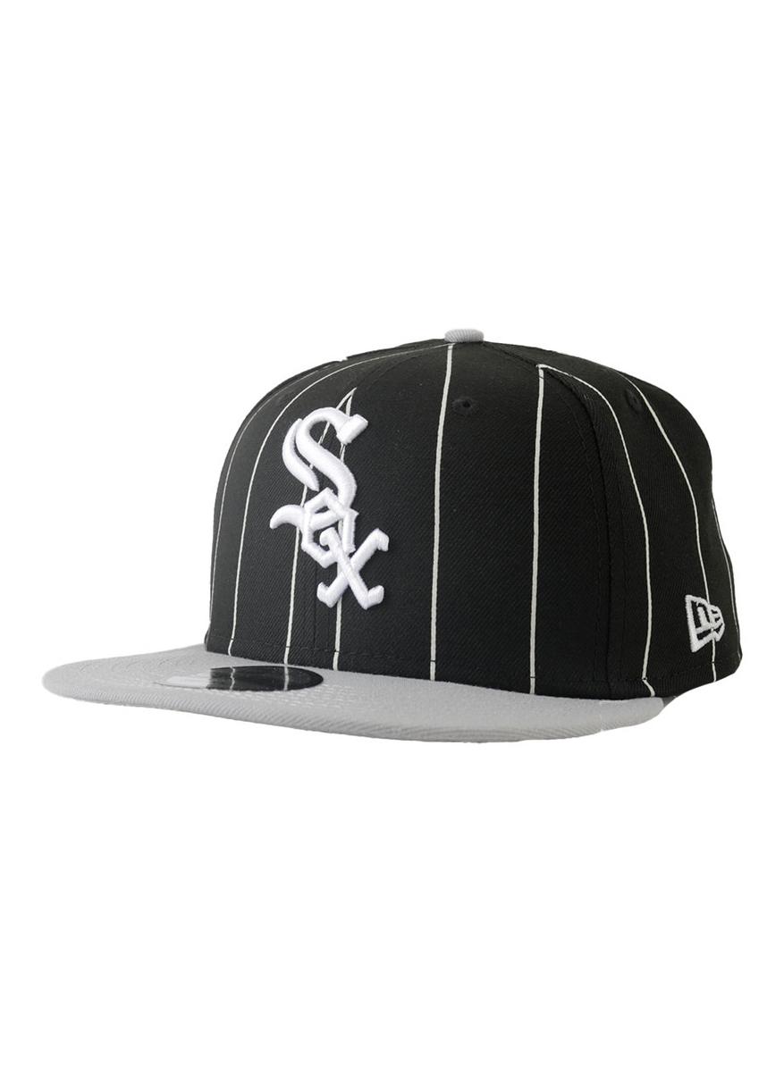 Chicago White Sox Retro Pinstripe Adjustable Snap-Back Cap - Show Your Team Spirit!