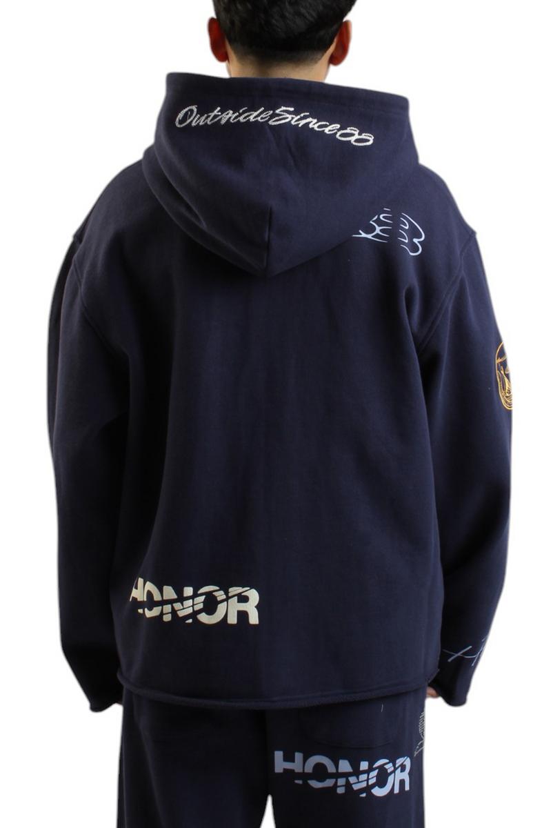 Honor The Gift 1988 Full Zip Heavyweight Terry Hoodie