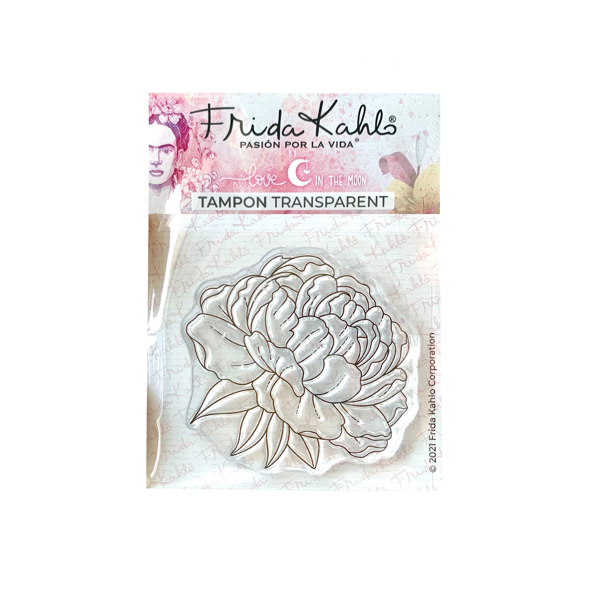 Frida Kahlo - Jolie Pivoine 1 Clear Stamp (French Edition)