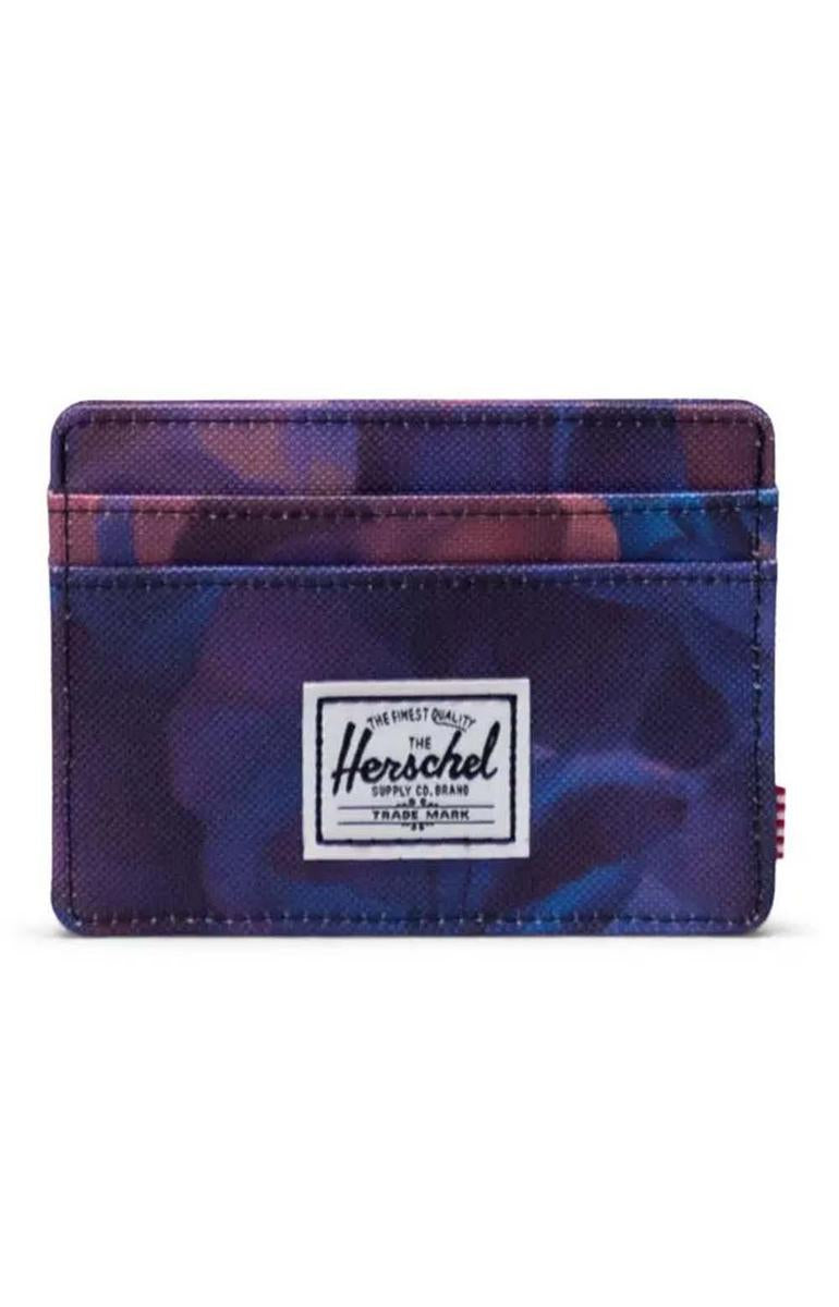 Herschel Charlie RFID Blocking Compact Wallet - Exquisite Soft Petals Design
