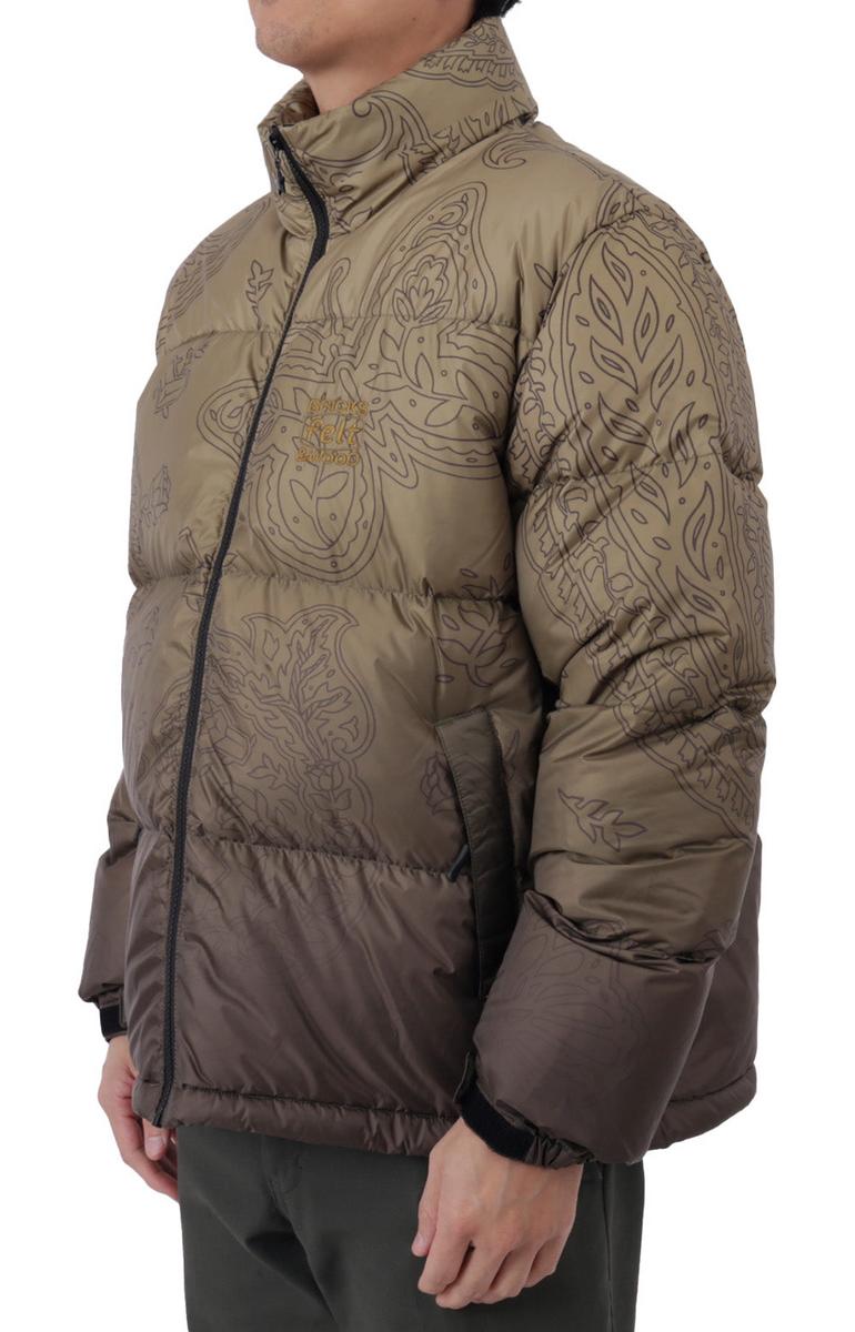 Stunning Paisley Patterned Butterfly Puffer Jacket - A Must - Have!