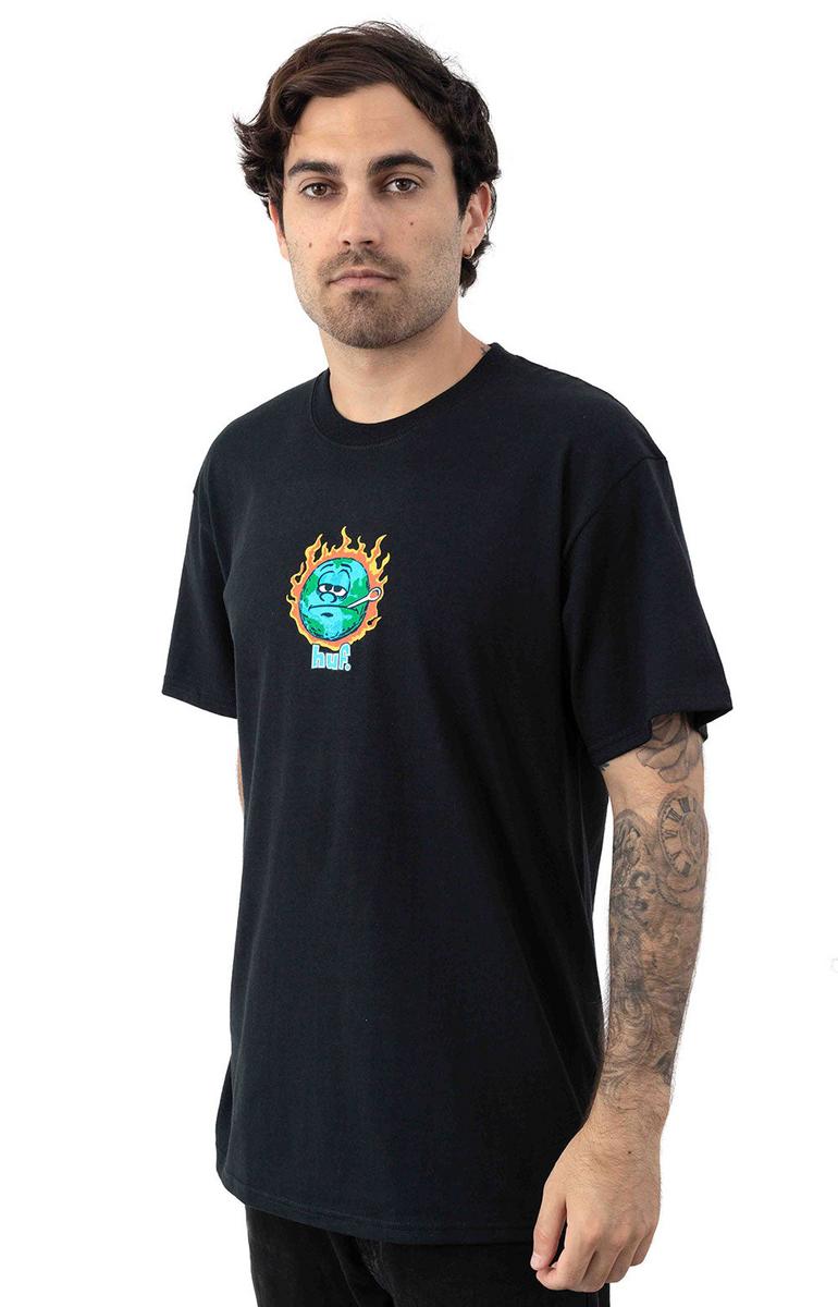 Dystopian Vibes Black T-Shirt - Unleash Your Dark Side