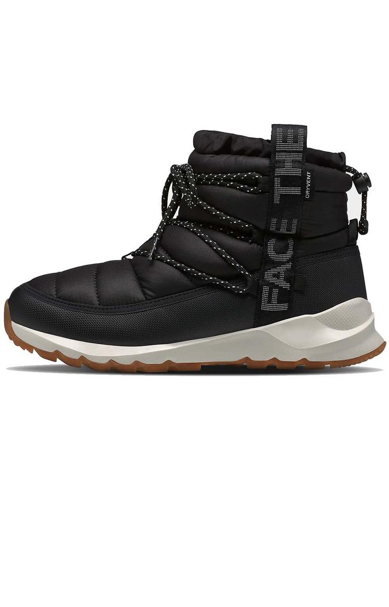 TNF Women's ThermoBall Waterproof Lace - Up Winter Boots in Black/White