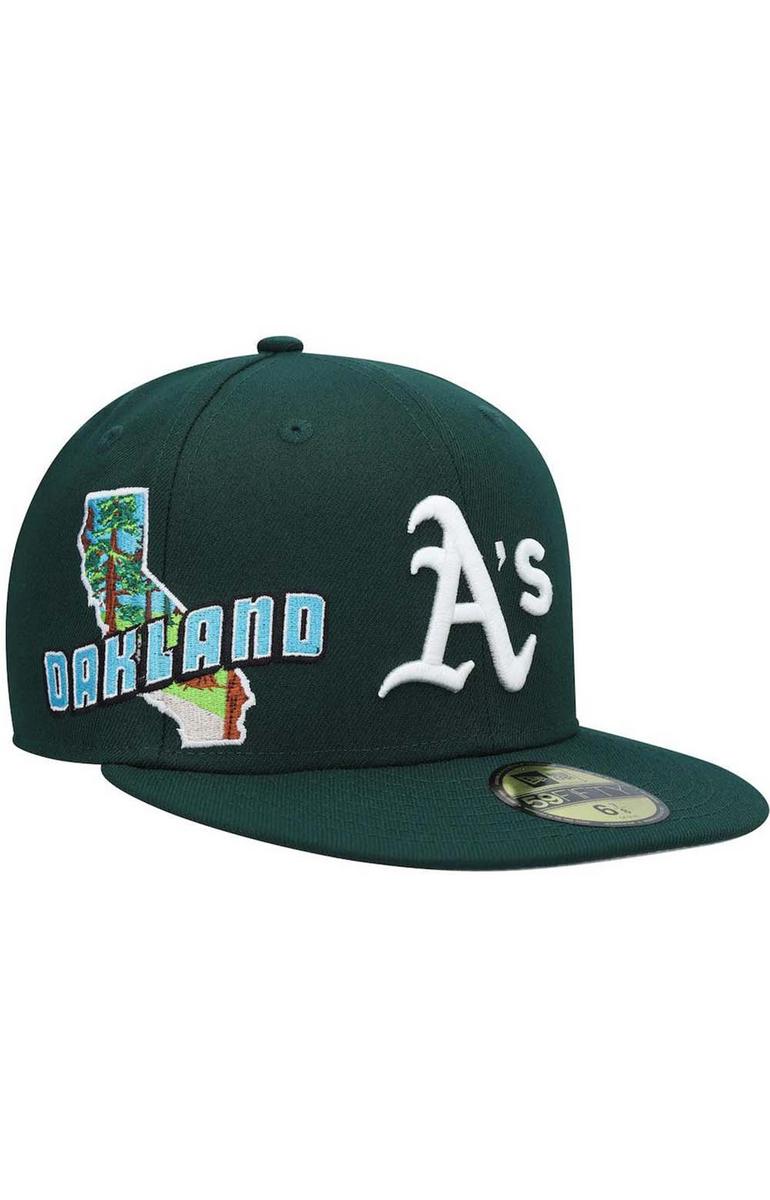 Show Your Pride: Oakland Athletics New Era Stateview 59FIFTY Fitted Cap