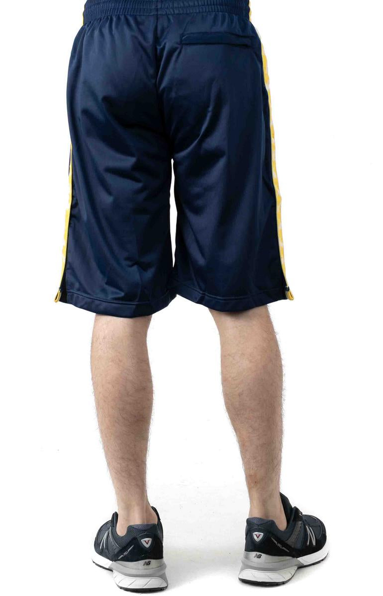 Kappa's Stunning Blue Mid/Yellow 222 Banda Treadwellz Shorts