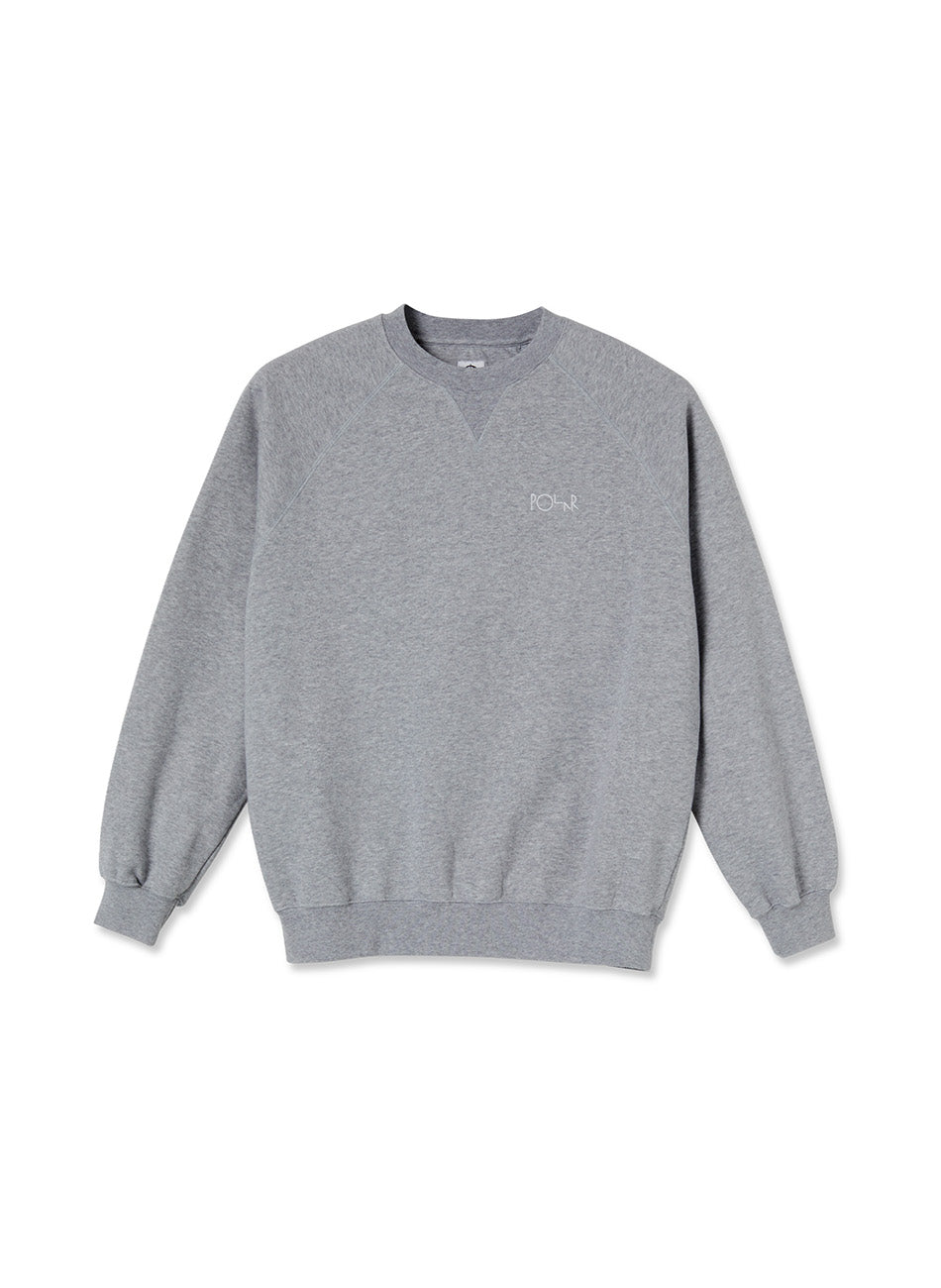 Polar Skate Co. Heather Grey Crewneck - A Stylish Essential