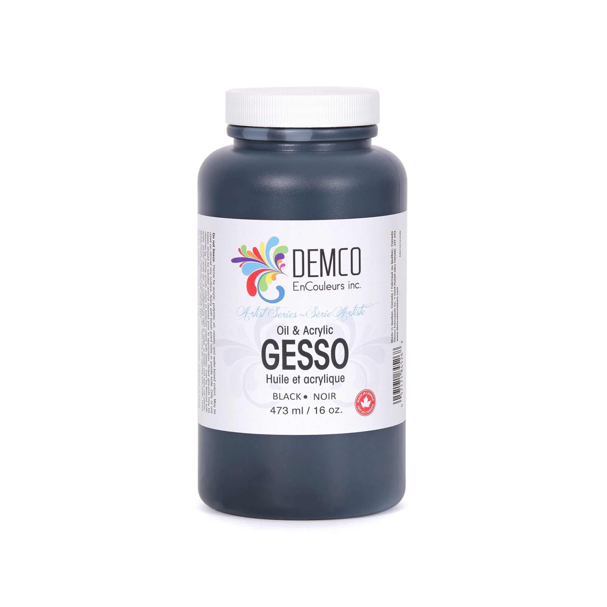 Demco Black Gesso - The Ultimate Painting Primer