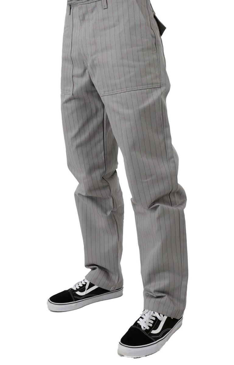 Nostalgic Grey Twill Workwear Pants - A Vintage Gem