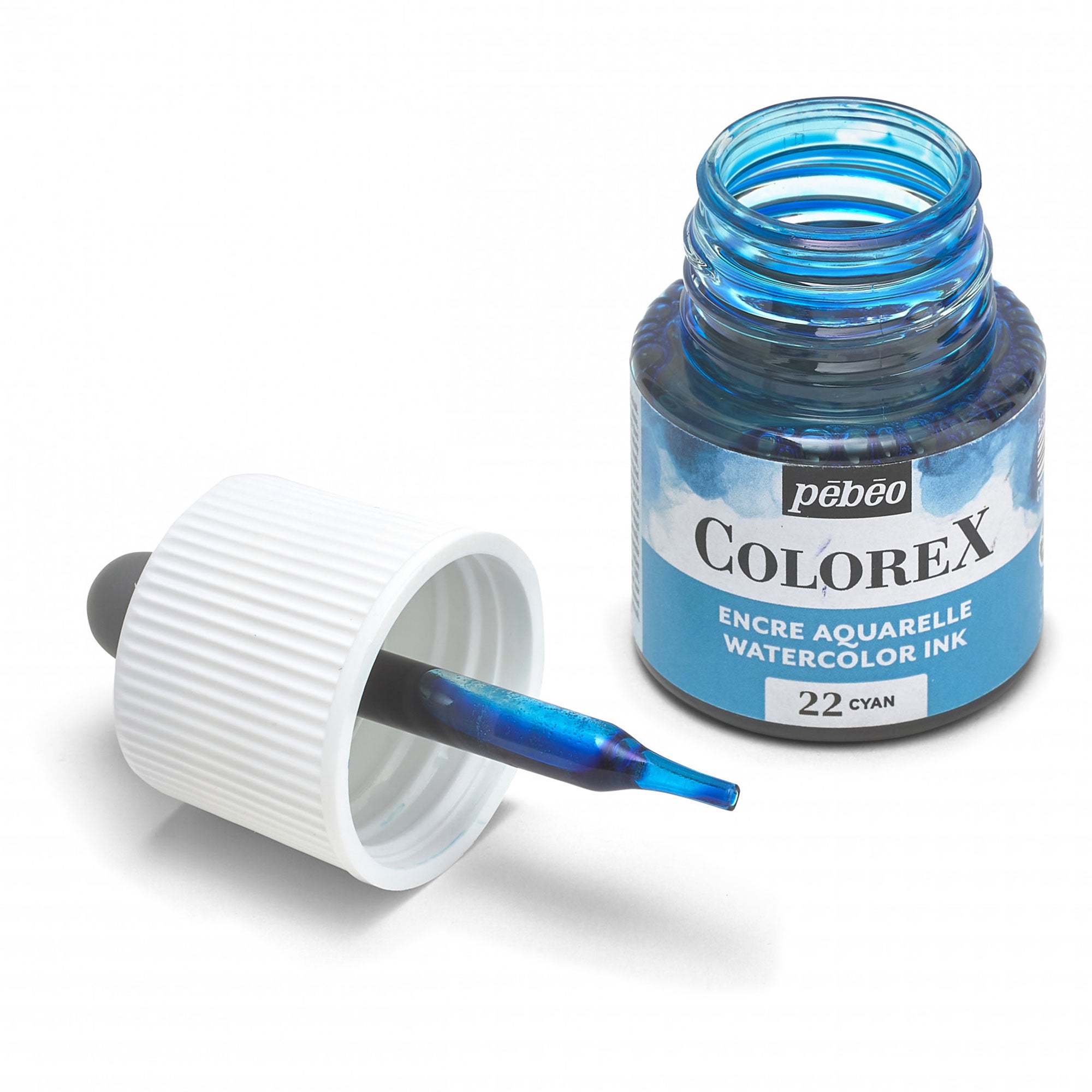 Colorex Mars Orange Watercolour Ink - Vibrant and Alluring!