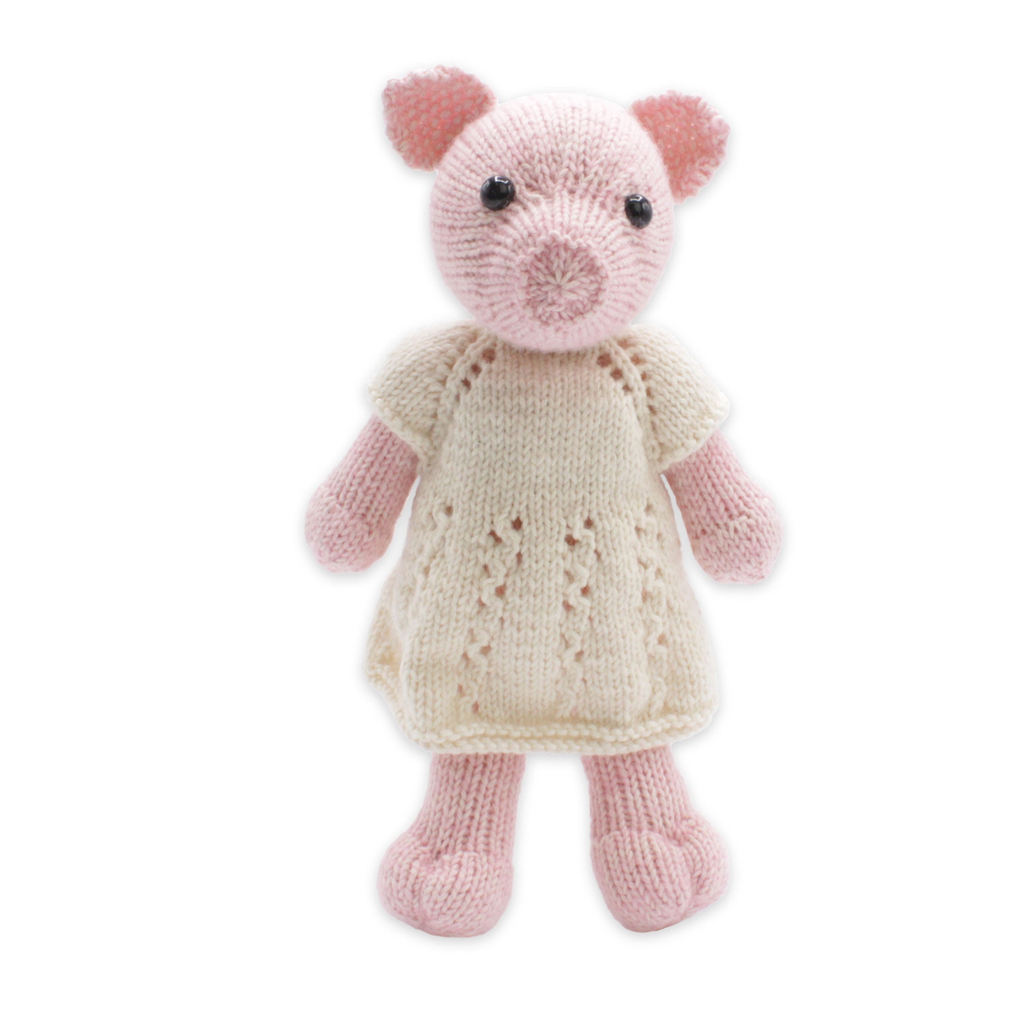 Adorable DIY Knitting Kit - Frida the Piglet