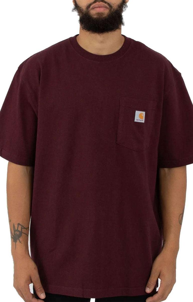 Carhartt K87 Workwear Pocket T-Shirt - Port: Your Ultimate Work Companion