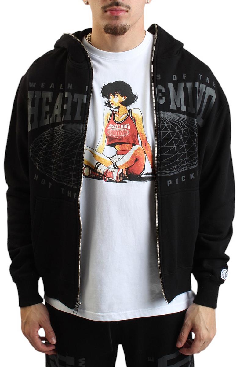 BB HMU Glistening Zip Hoodie - Urban Style Essential