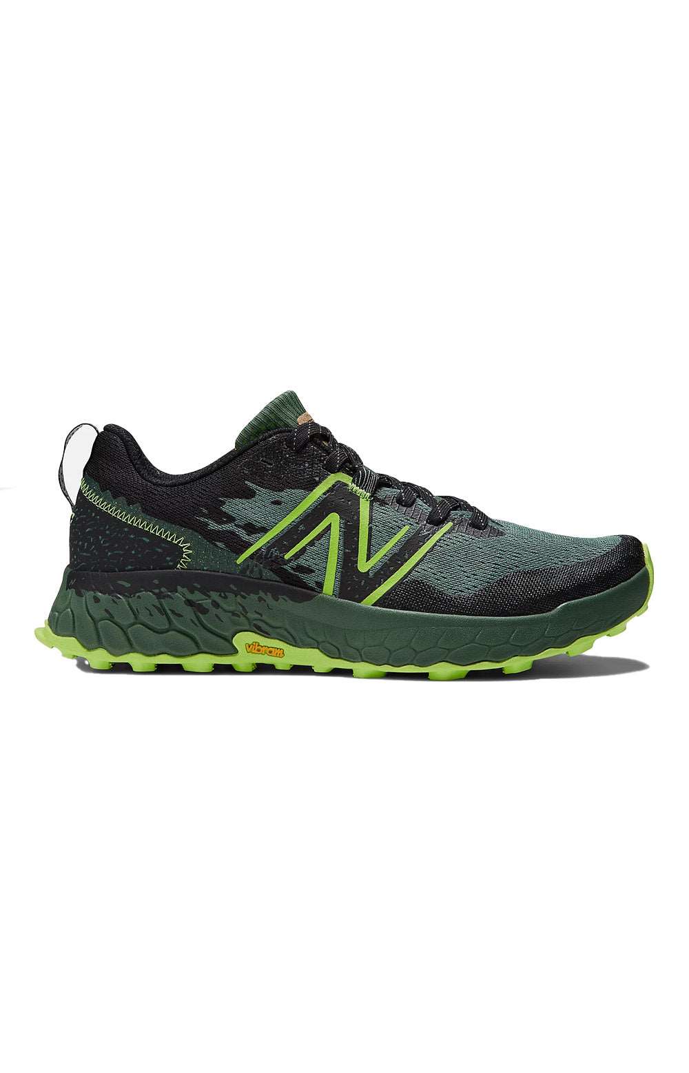 New Balance Fresh Foam X Hierro v7 Trail Running Shoes - Stunning Black and Green