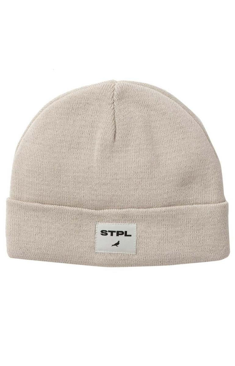 Staple Design's Irresistible Stone Label Beanie
