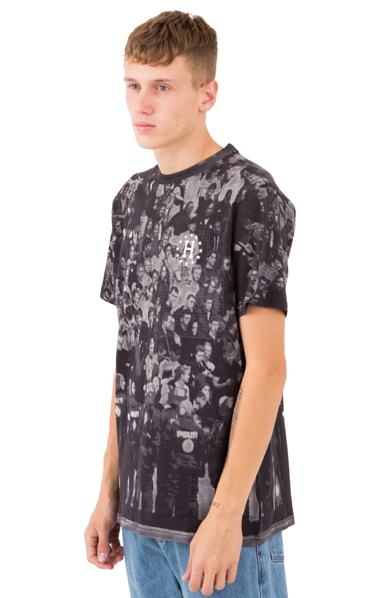 Huf's Stunning WC 12 Galaxies Riot Tee - Black