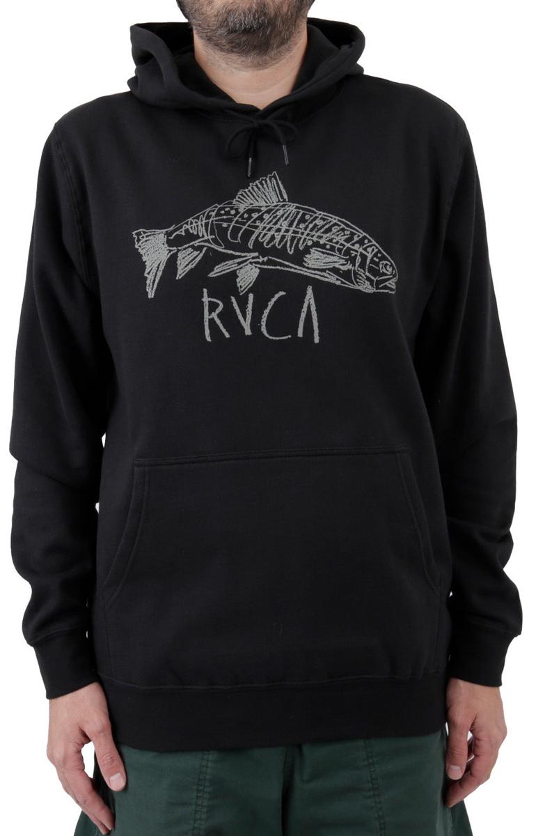 Stunning Black Downstream Pullover Hoodie