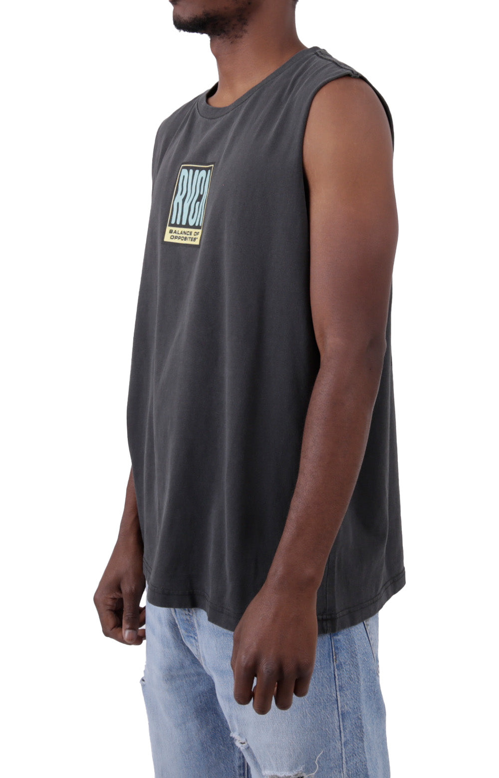 Stunning Black Reactor Tank Top by RVCA - Grab Yours Now!