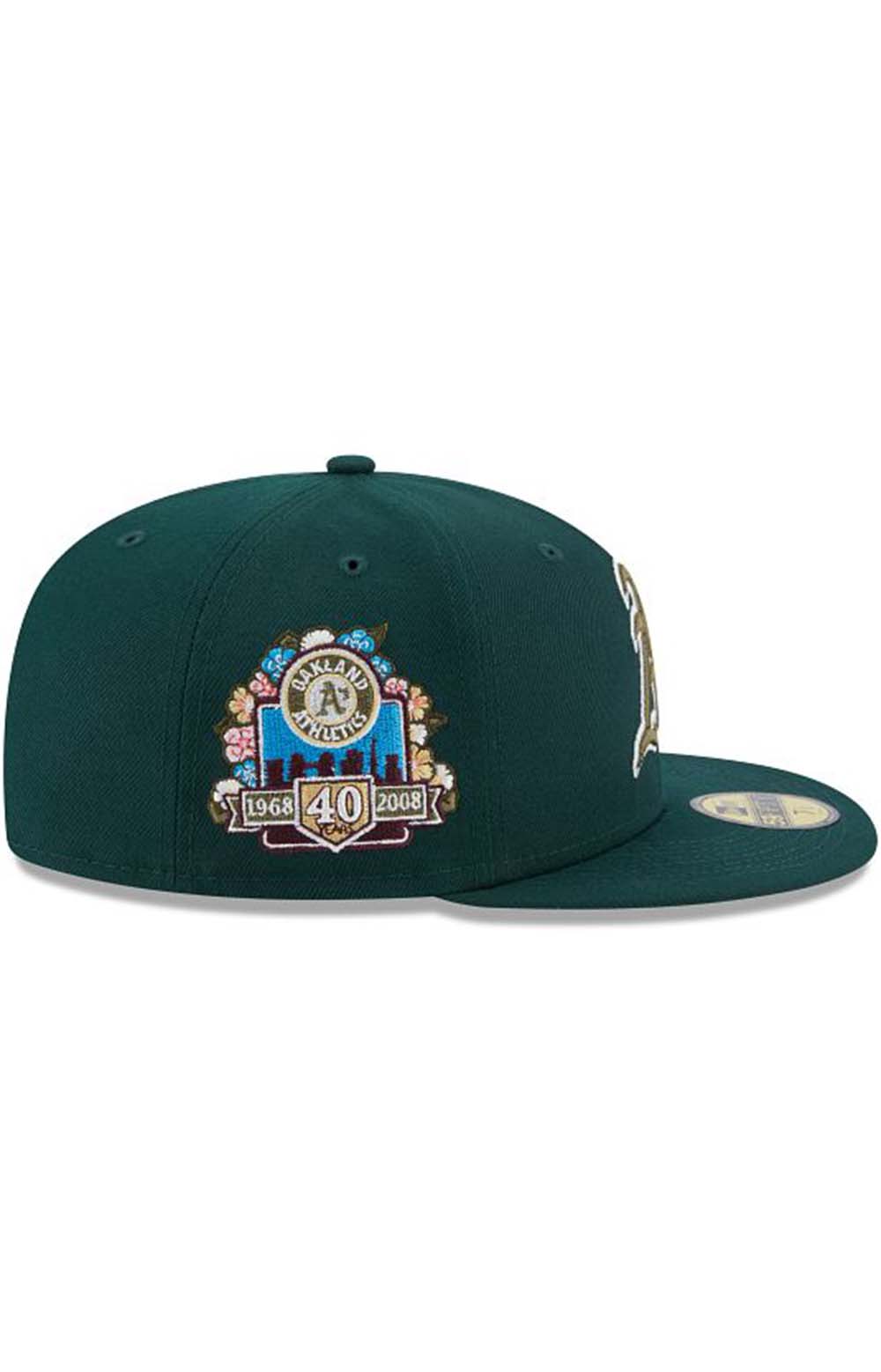 Oakland Athletics Floral 59Fifty Fitted Cap - A Stylish Team Spirit Essential