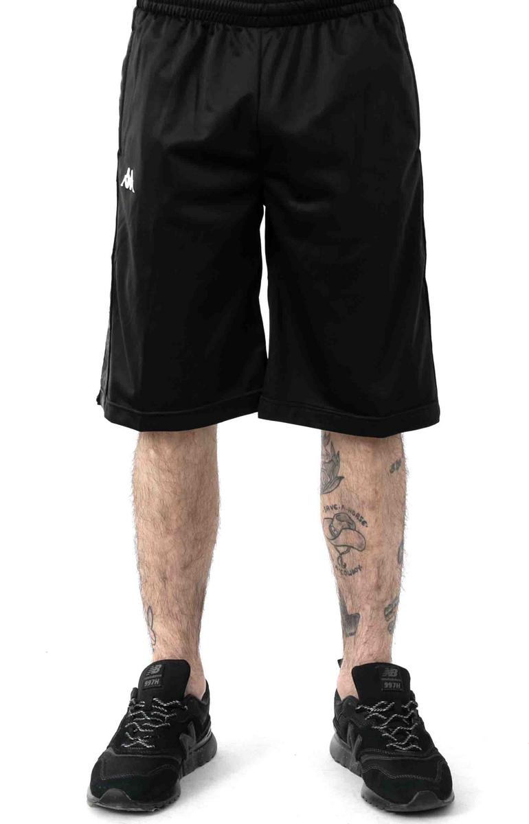 Kappa 222 Banda Treadwellz Men's Shorts - Stunning Classic Black/White Design