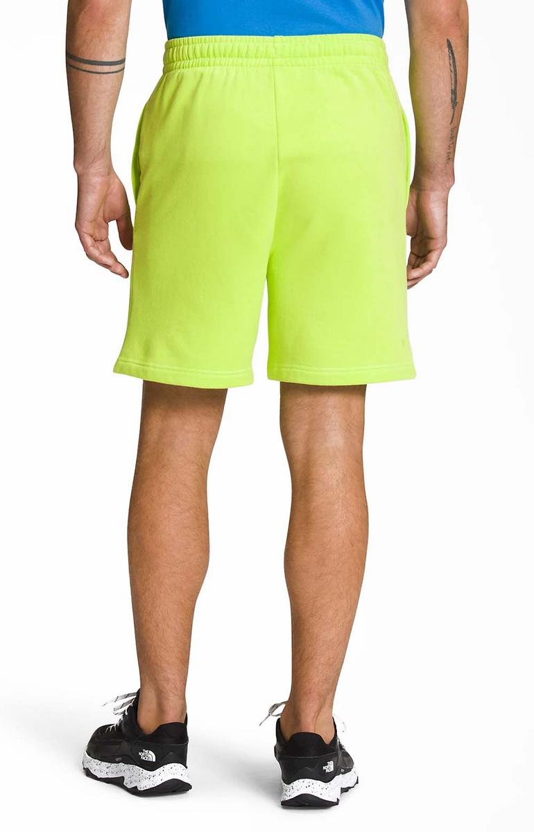 Men's The North Face Box NSE Adventure Shorts - Striking LED Yellow/TNF Black